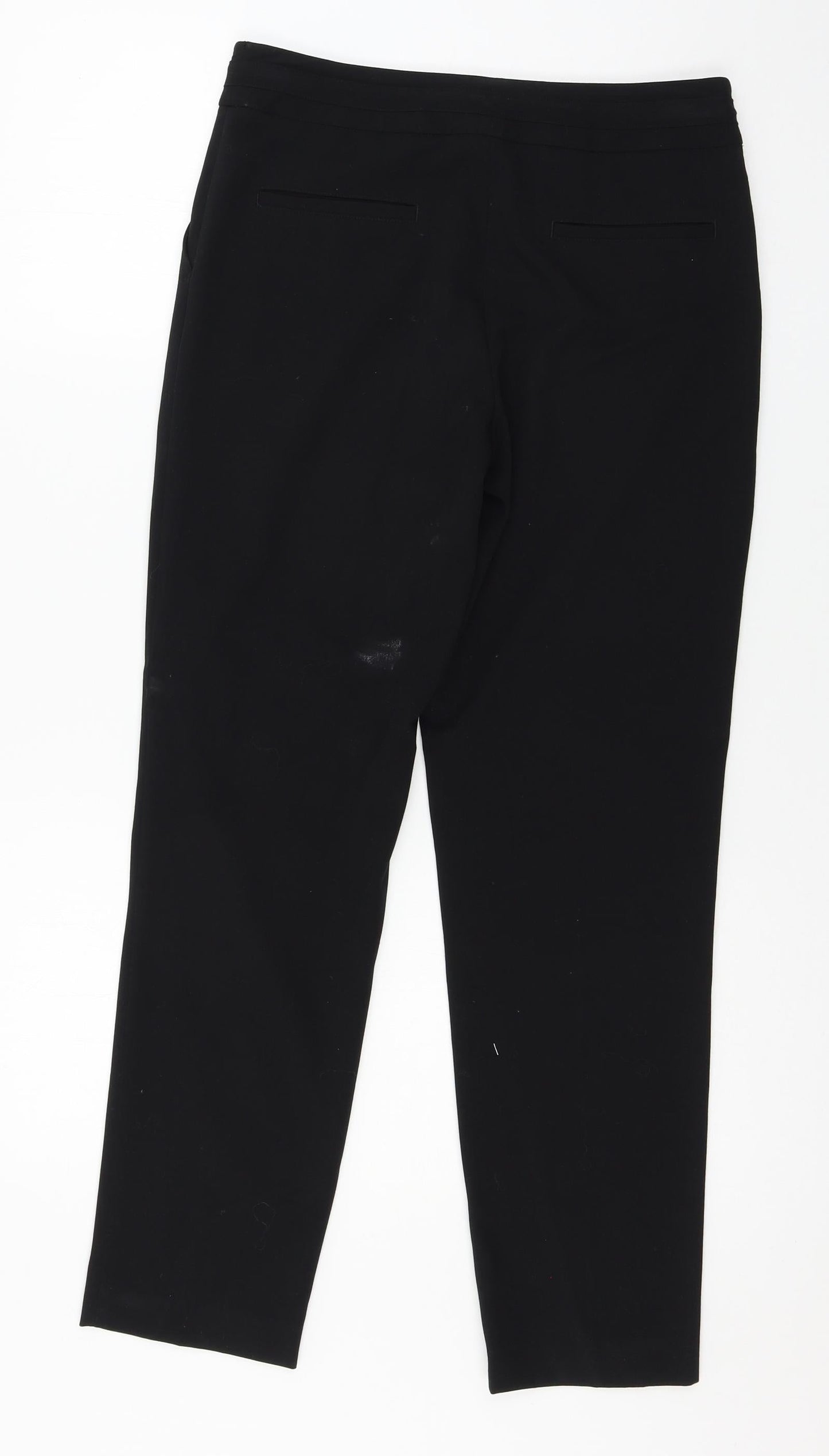 Womens UK Size 6 NEXT Regular Fit  Black Trousers