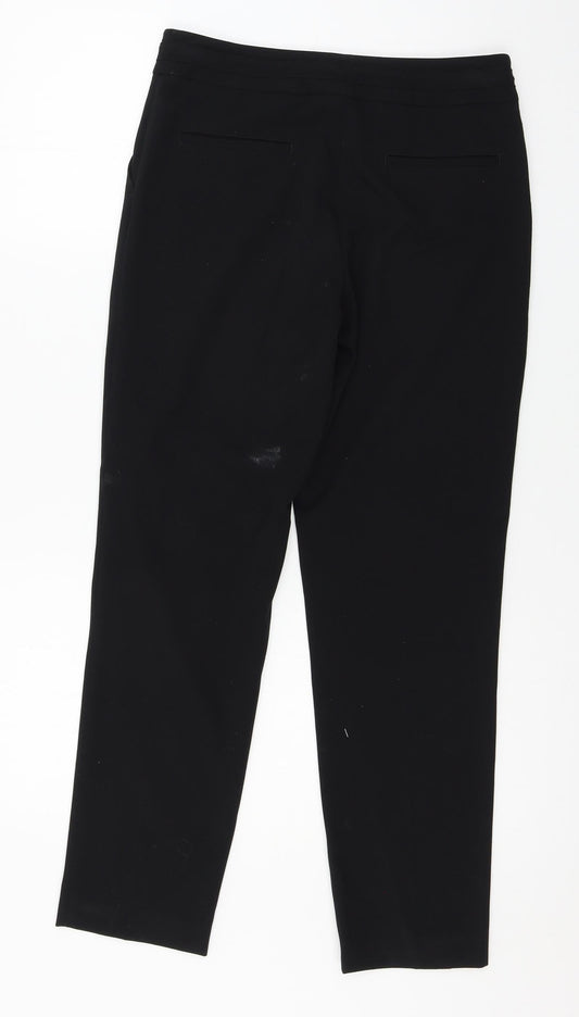 Womens UK Size 6 NEXT Regular Fit  Black Trousers