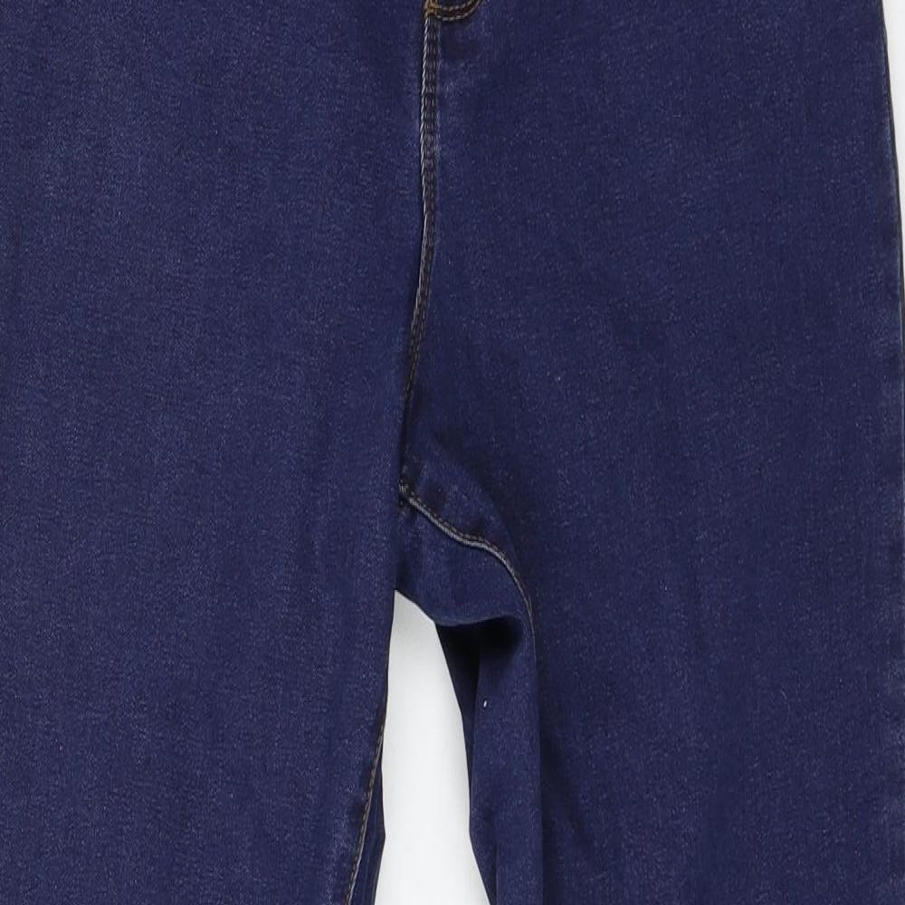 Denim & Co. Womens Blue  Denim Skinny Jeans Size 14 L27 in