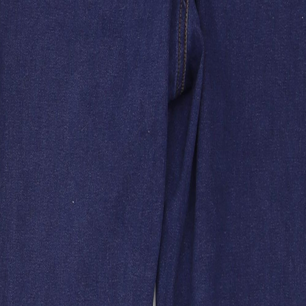 Denim & Co. Womens Blue  Denim Skinny Jeans Size 14 L27 in