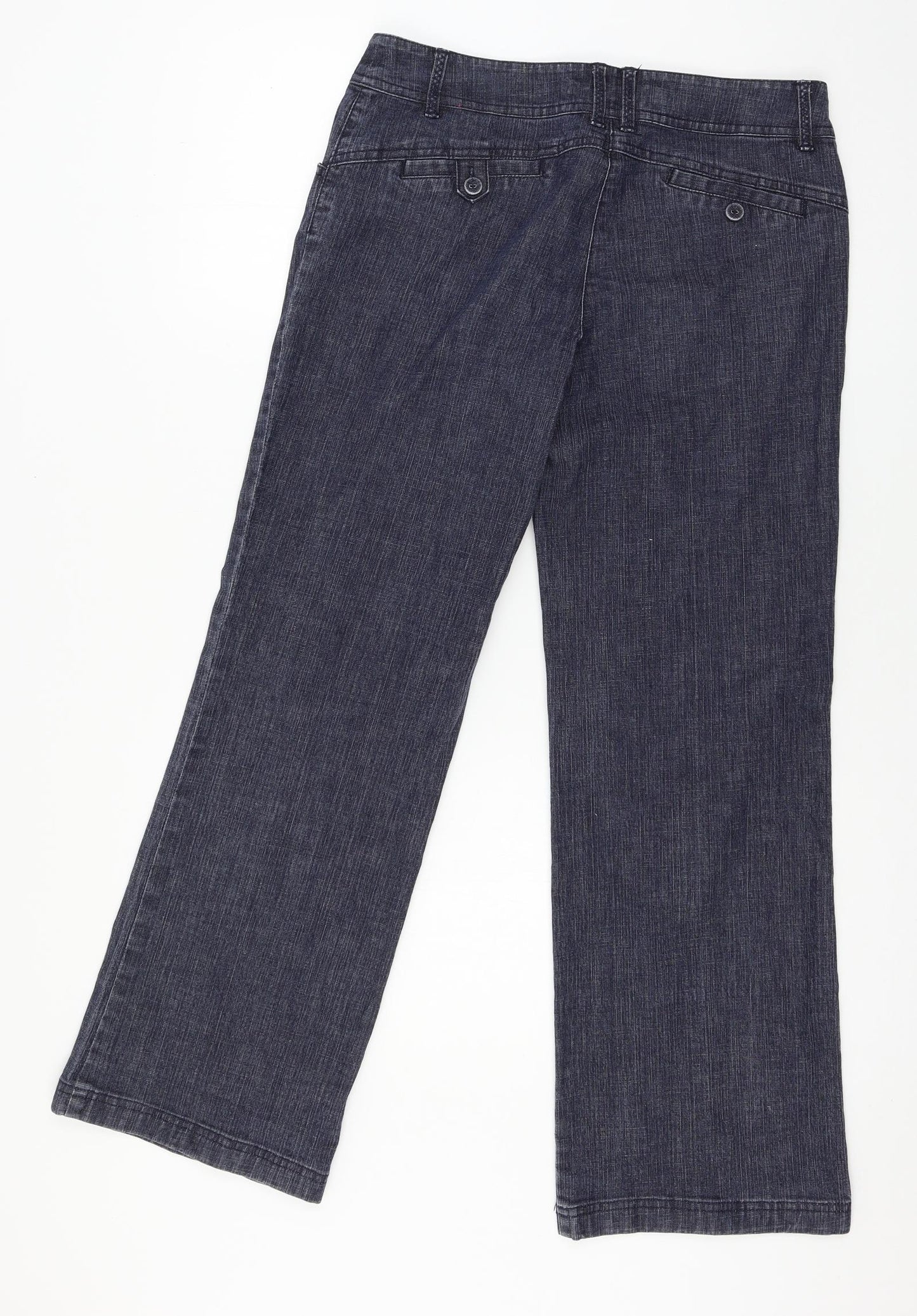 Monsoon Womens Blue  Denim Straight Jeans Size 10 L27 in