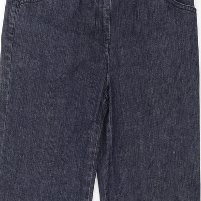 Monsoon Womens Blue  Denim Straight Jeans Size 10 L27 in