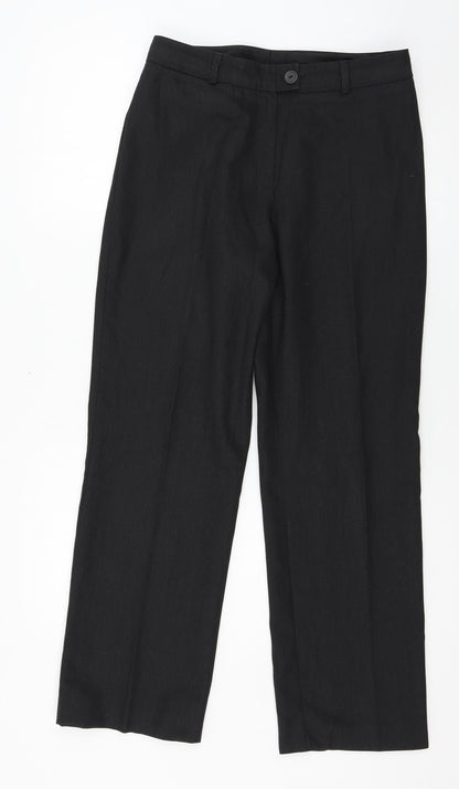 Womens UK Size 12 Preworn Regular Fit  Grey Trousers