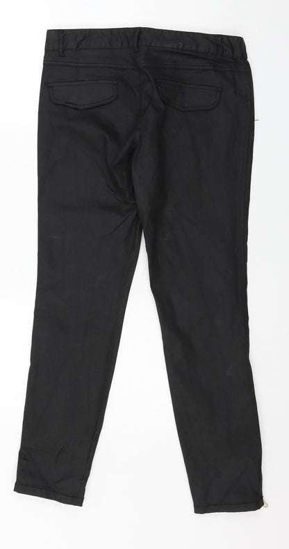 NEXT Womens Black  Denim Skinny Jeans Size 10 L27 in