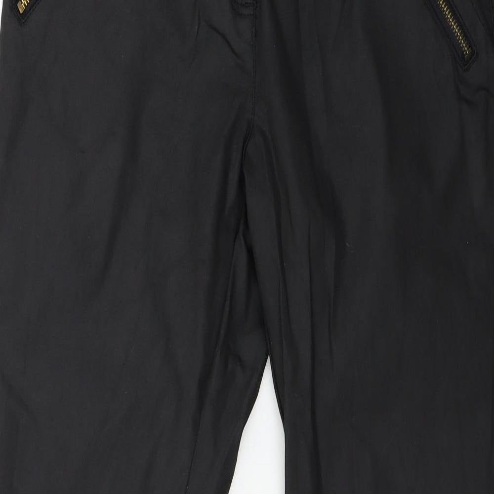 NEXT Womens Black  Denim Skinny Jeans Size 10 L27 in