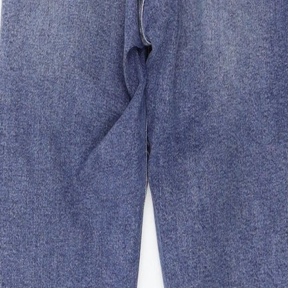 Topshop Womens Blue  Denim Skinny Jeans Size 26 in L30 in