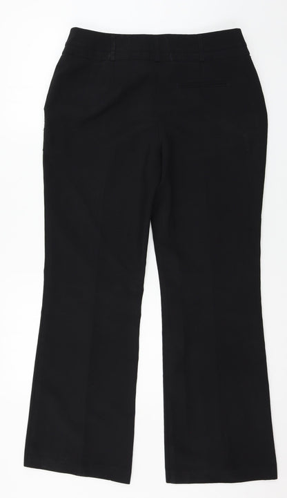 Womens UK Size 12 Atmosphere Regular Fit  Black Trousers