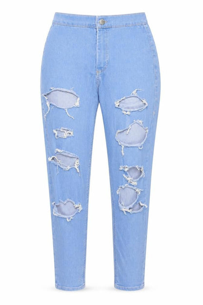 Topshop Womens Blue  Denim Skinny Jeans Size 28 in L30 in