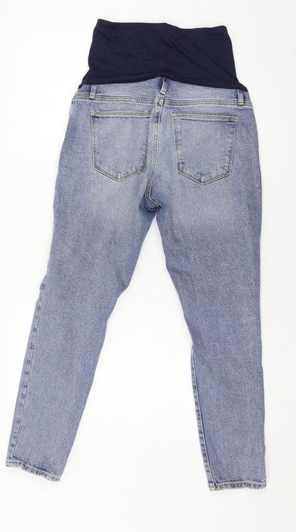 GA Womens Blue  Denim Straight Jeans Size 6 L25 in