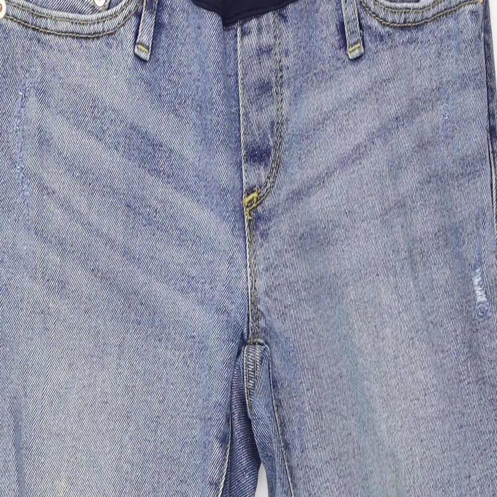 GA Womens Blue  Denim Straight Jeans Size 6 L25 in