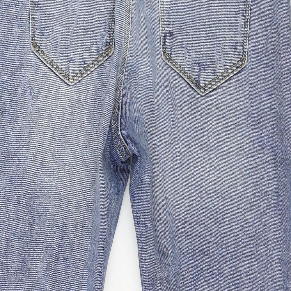 GA Womens Blue  Denim Straight Jeans Size 6 L25 in