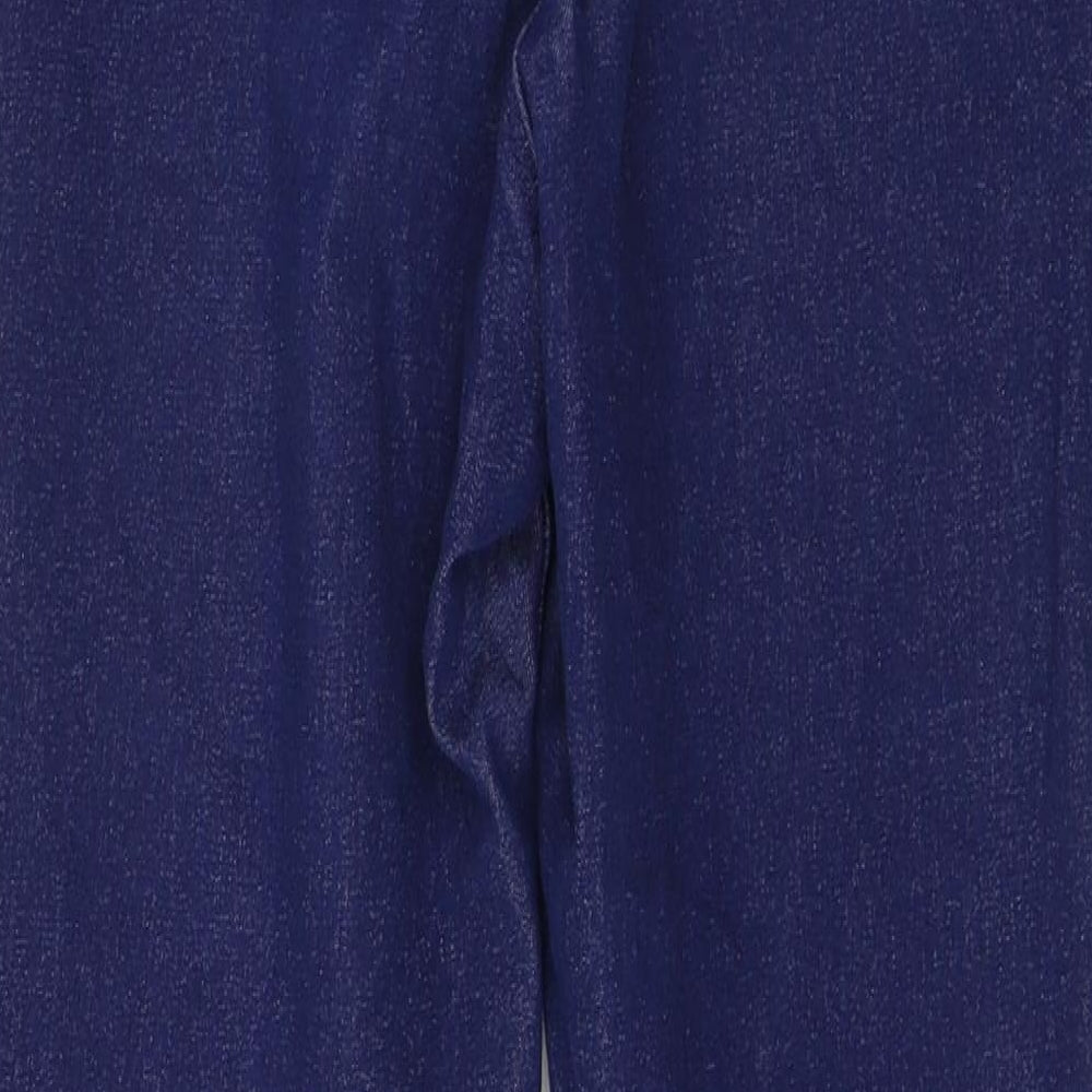 Topshop Womens Blue  Denim Skinny Jeans Size 28 in L26 in