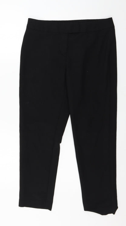 George Womens Black   Trousers  Size 12 L26 in