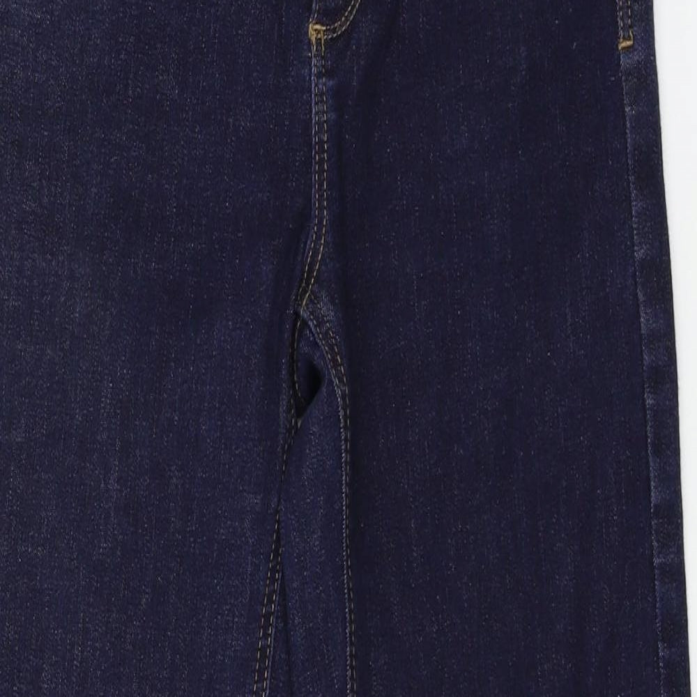 Womens UK Size 28 in Preworn Regular Fit Straight Blue Jeans