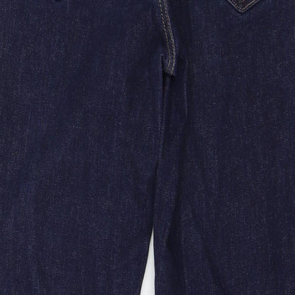 Womens UK Size 28 in Preworn Regular Fit Straight Blue Jeans