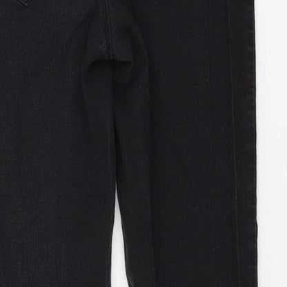 Denim & Co. Womens Grey  Denim Jegging Jeans Size 10 L30 in