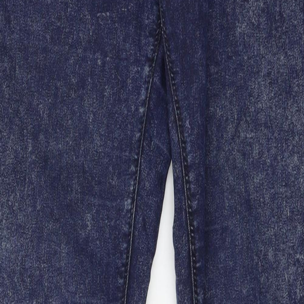 Topshop Womens Blue  Denim Skinny Jeans Size 28 in L34 in