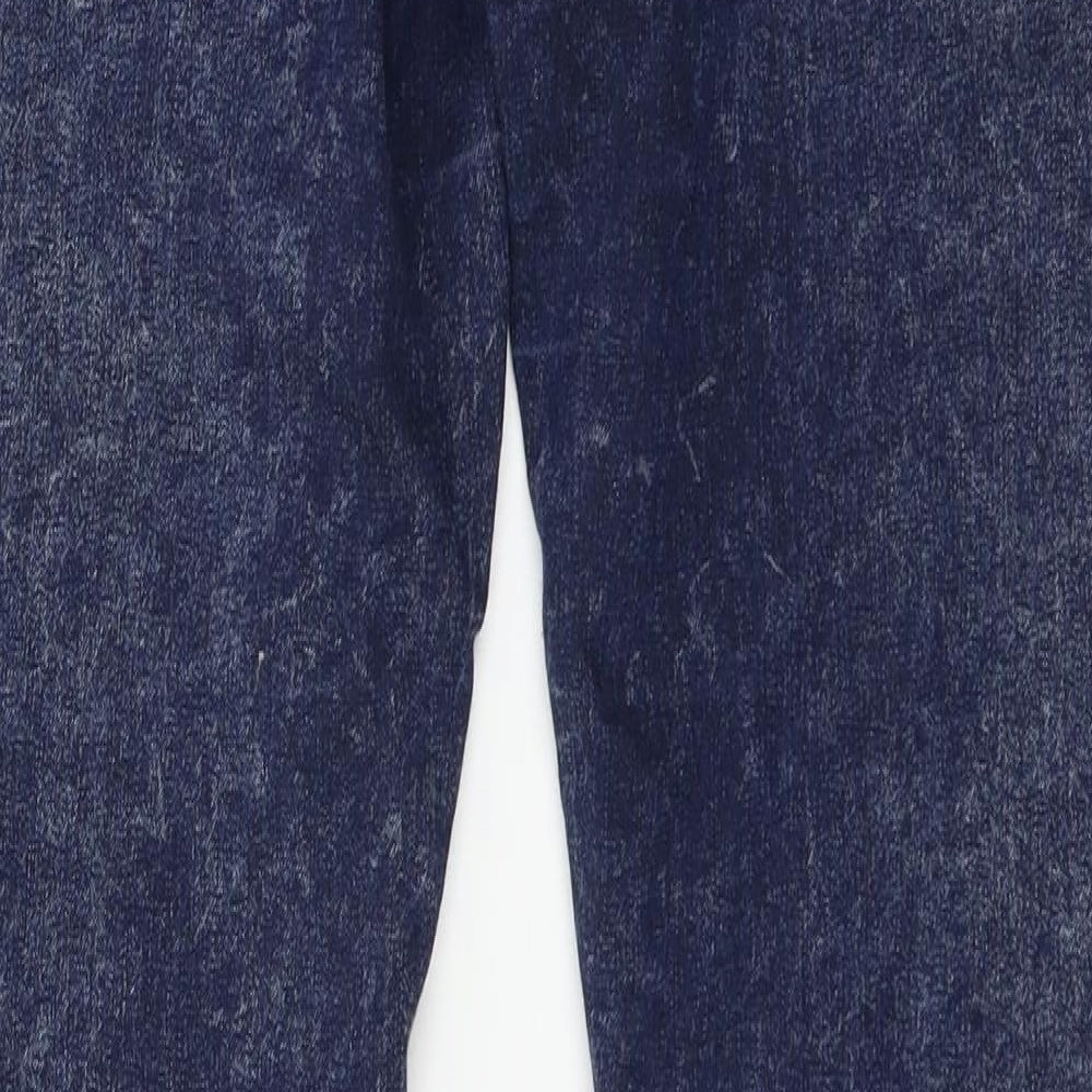 Topshop Womens Blue  Denim Skinny Jeans Size 28 in L34 in