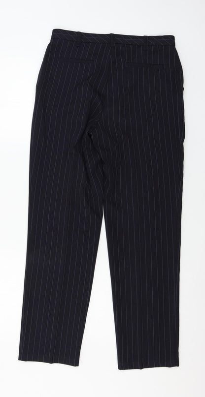 Womens UK Size 10 Marks and Spencer Regular Fit  Blue Trousers