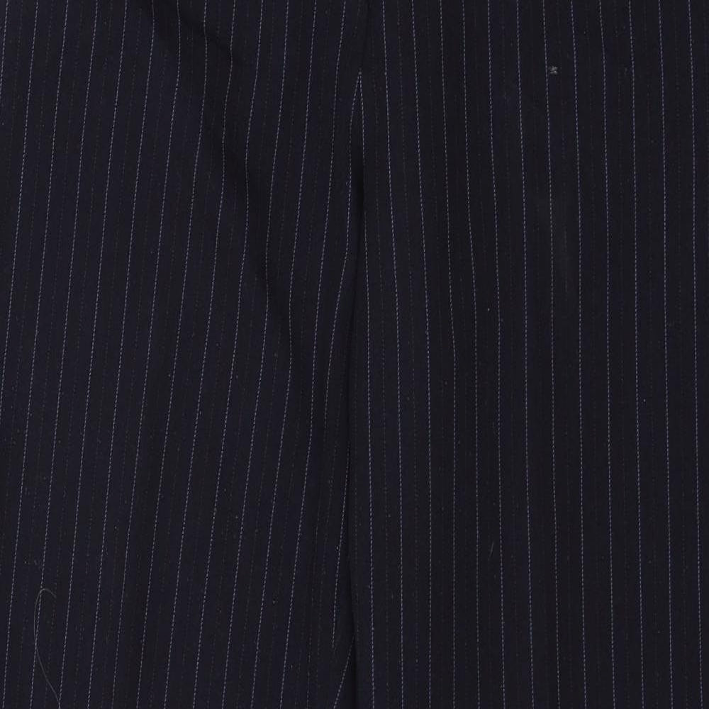 Womens UK Size 10 Marks and Spencer Regular Fit  Blue Trousers