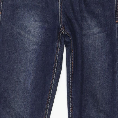 Komino Mens Blue  Denim Straight Jeans Size 28 in L31 in