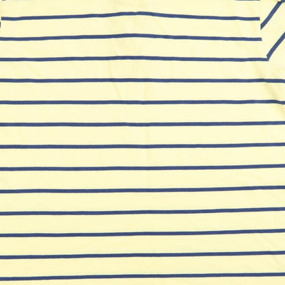 Easy Mens Multicoloured Striped   Polo Size M