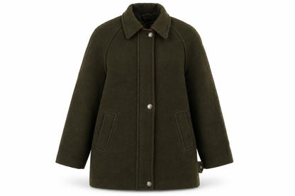 James Womens Green   Overcoat Coat Size L