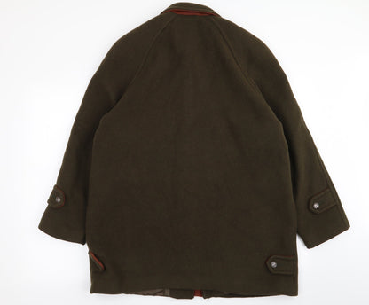 James Womens Green   Overcoat Coat Size L