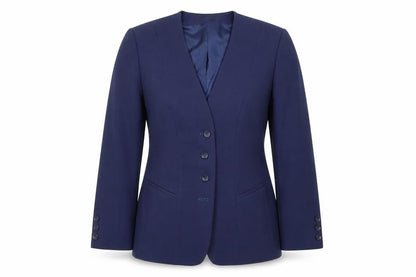 Womens UK Size 12 Bianca Regular Blue Blazer