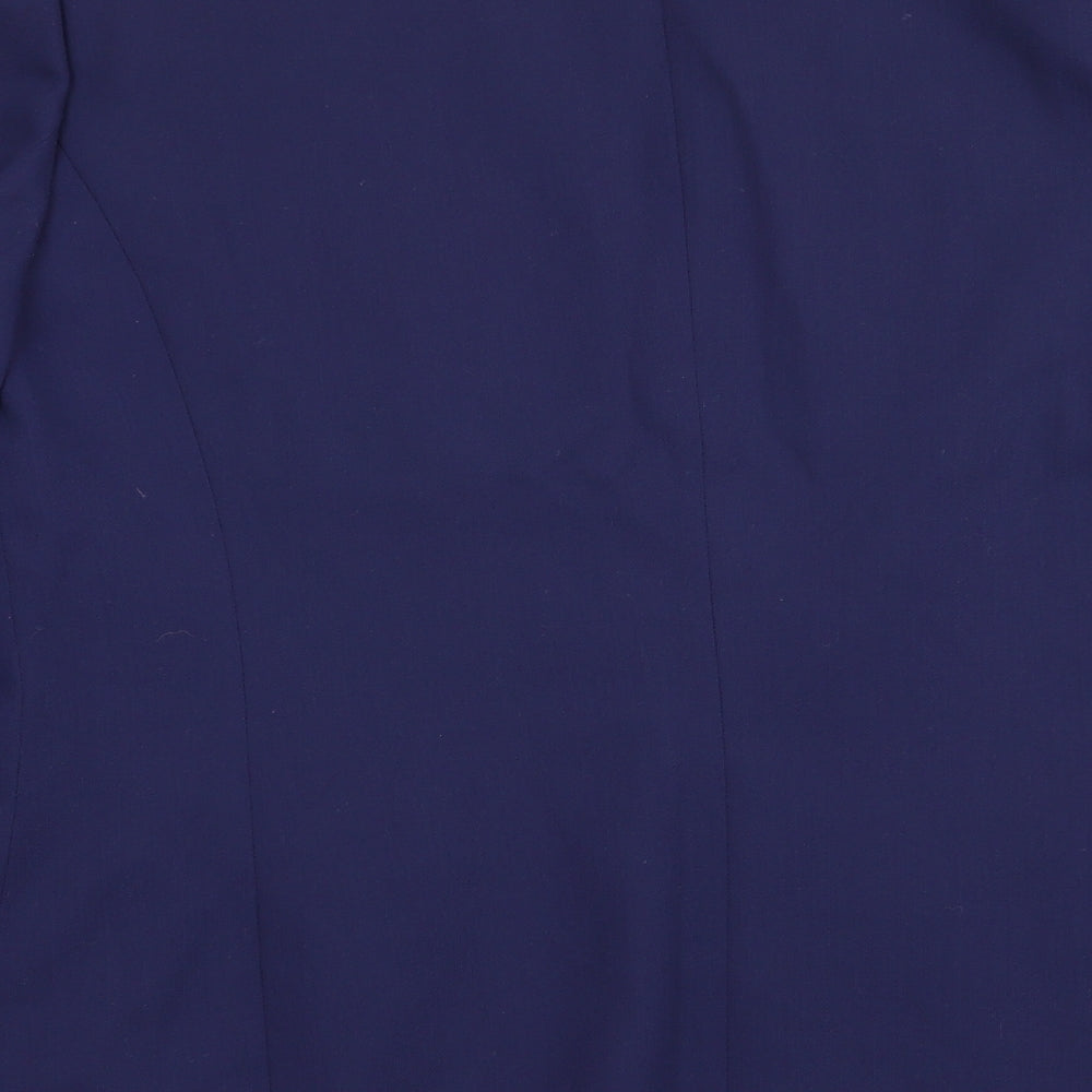 Womens UK Size 12 Bianca Regular Blue Blazer
