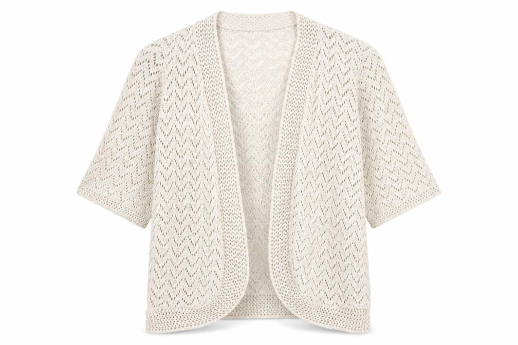 Womens UK Size M Autonomy Beige Cardigan Jumper