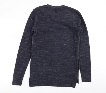 DNM Mens Blue   Pullover Jumper Size S