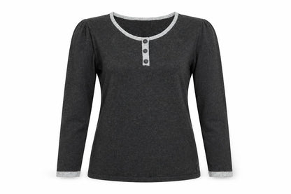 precise Womens Grey   Basic T-Shirt Size S
