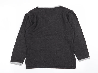 precise Womens Grey   Basic T-Shirt Size S