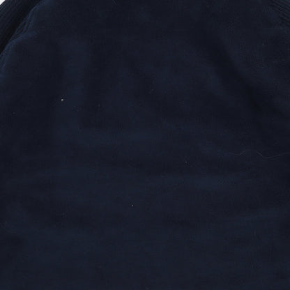 Tom Hagan Mens Blue   Full Zip Jumper Size XL
