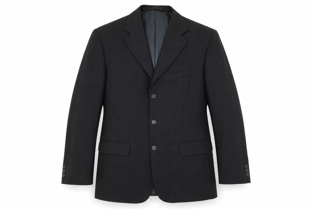 Mens UK Size 38 zantos Regular Black Suit Jacket
