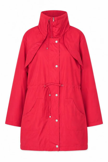 movitex Womens Red   Overcoat Coat Size 10