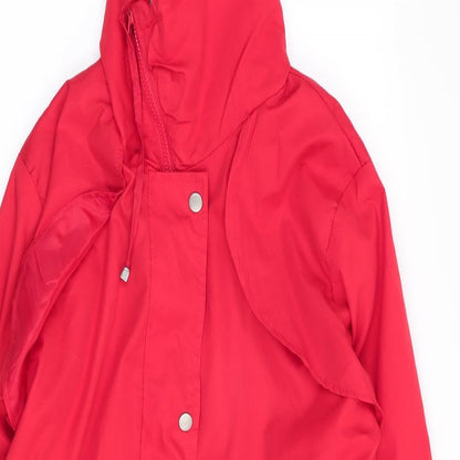 movitex Womens Red   Overcoat Coat Size 10