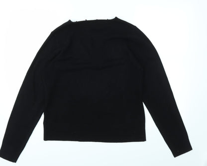 Marianna  Womens Black   Pullover Jumper Size M