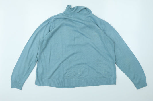 EWM Womens Blue   Basic T-Shirt Size M