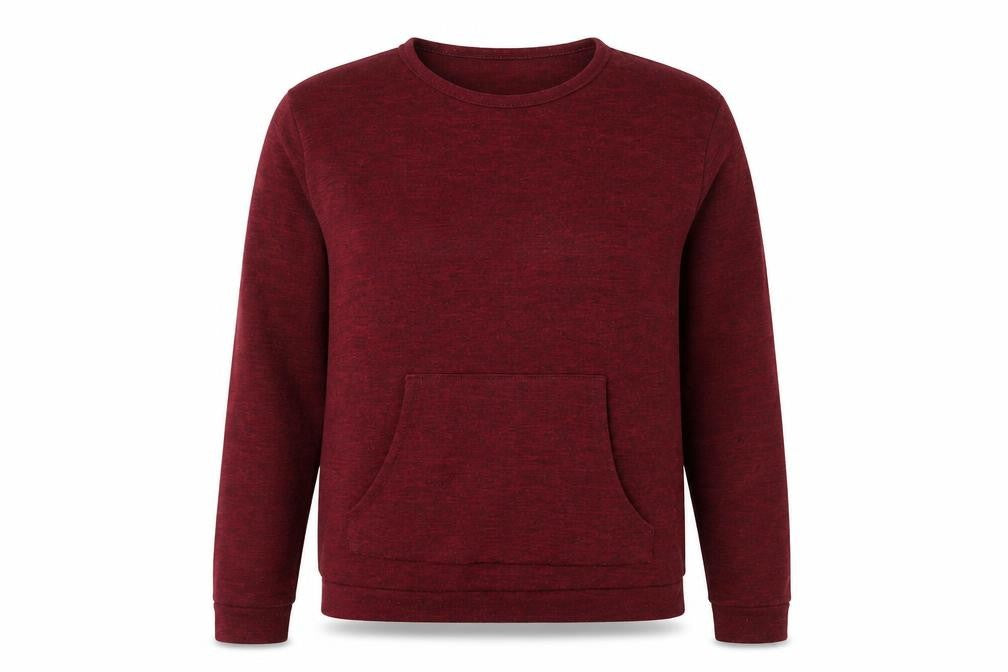 Womens UK Size L Boohoo Red Pullover Jumper