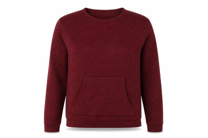 Womens UK Size L Boohoo Red Pullover Jumper