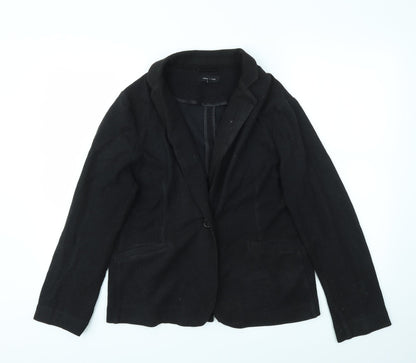 New Look Womens Black   Jacket Blazer Size 14