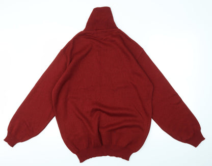GREENWOODS Mens Red   Pullover Sweatshirt Size XL