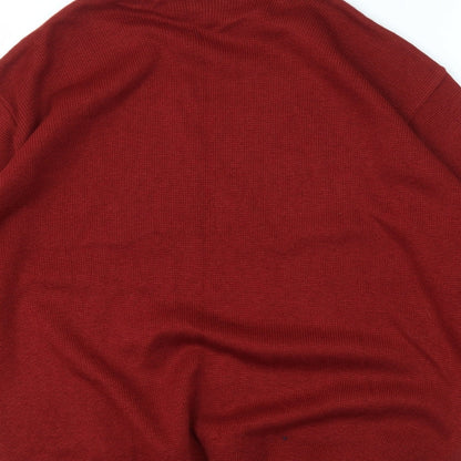 GREENWOODS Mens Red   Pullover Sweatshirt Size XL