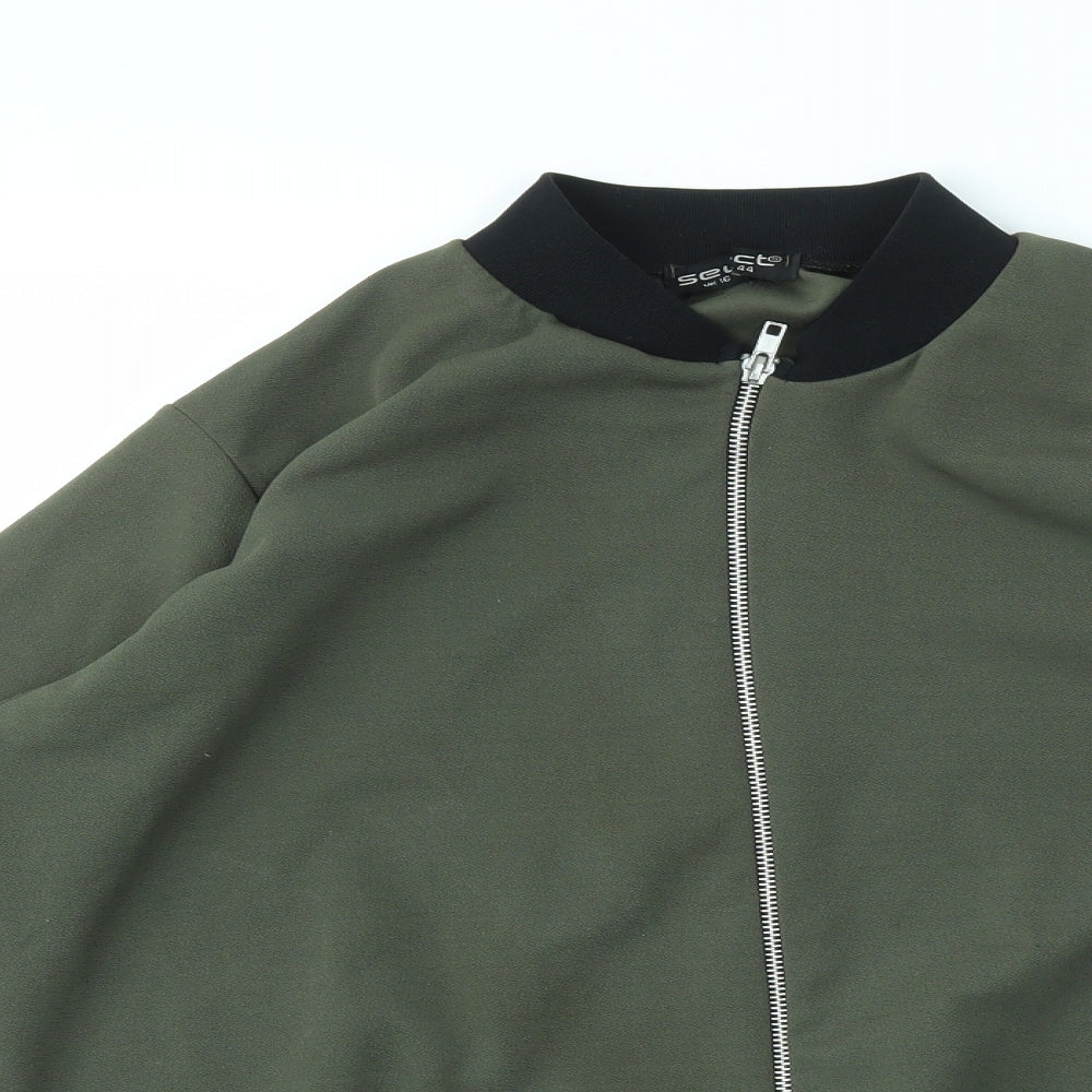 Womens UK Size 16 Select Green Jacket