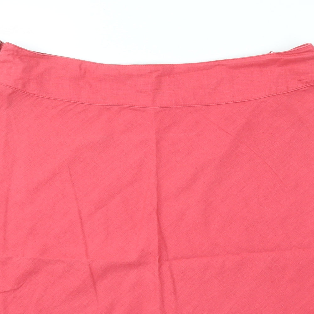 Debenhams Womens Pink   Flare Skirt Size 12