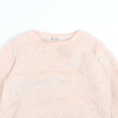 Primark Girls Pink Geometric  Top Pyjama Top Size 11-12 Years  - Star Pattern