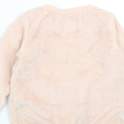 Primark Girls Pink Geometric  Top Pyjama Top Size 11-12 Years  - Star Pattern