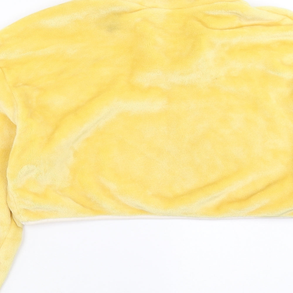 fanjoy.co Womens Yellow   Pullover Jumper Size XL  - Cropped